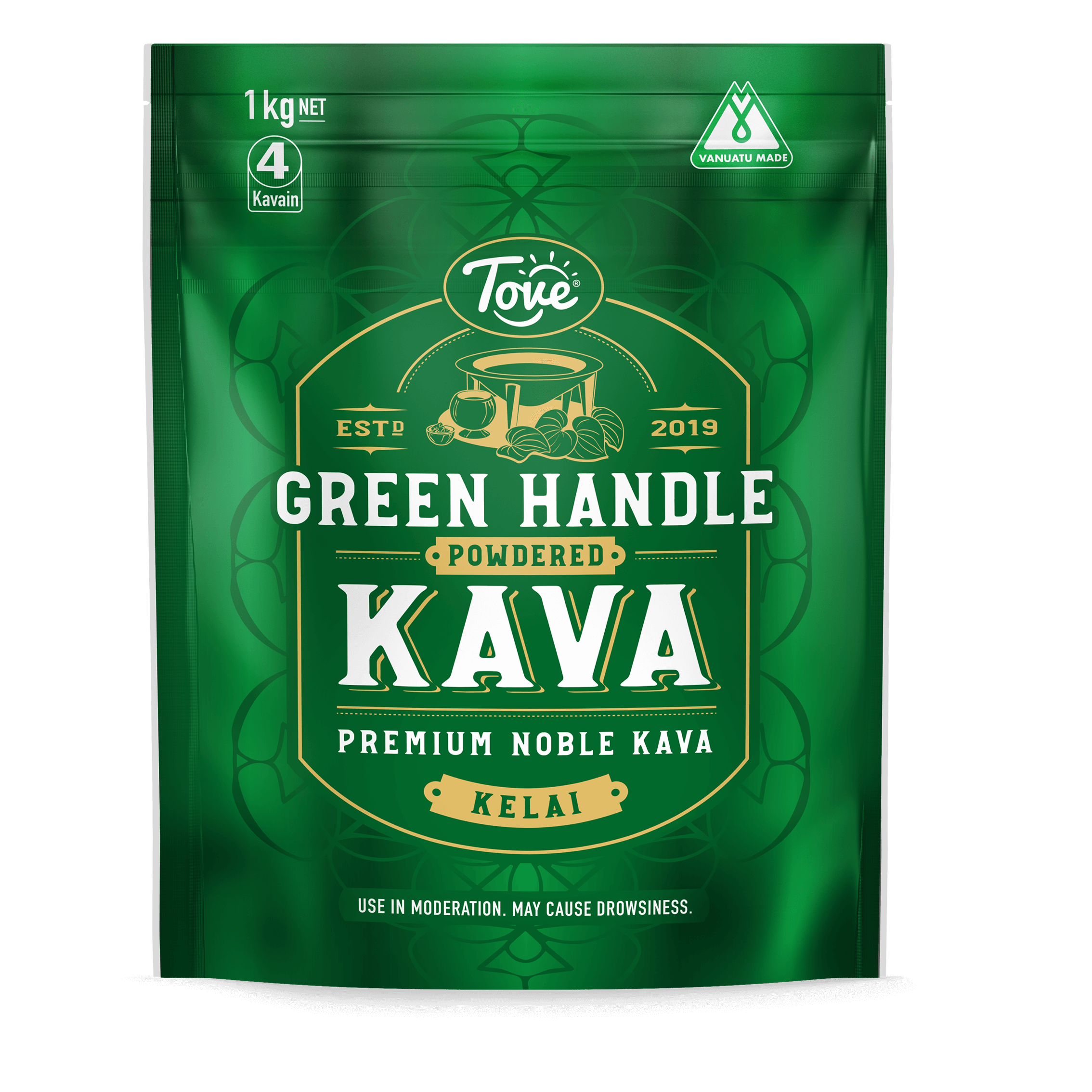 Tove "Green Handle" Powdered Kava (1 kg)